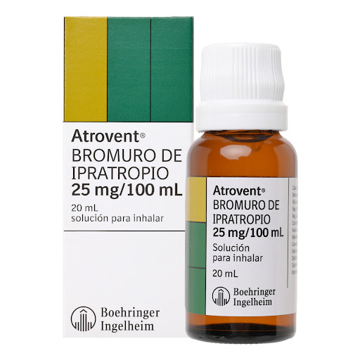 ATROVENT IPRATROPIO 250MCG SOL P/ NEBULIZAR 20ML